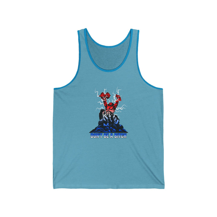 CG CONFIDENCE MAN  RED WHITE BLUE FADE /DONT BE A BITCH