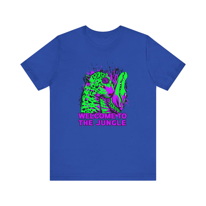 CG JAGUAR VS GATOR PURPLE GREEN/WELCOME TO THE JUNGLE