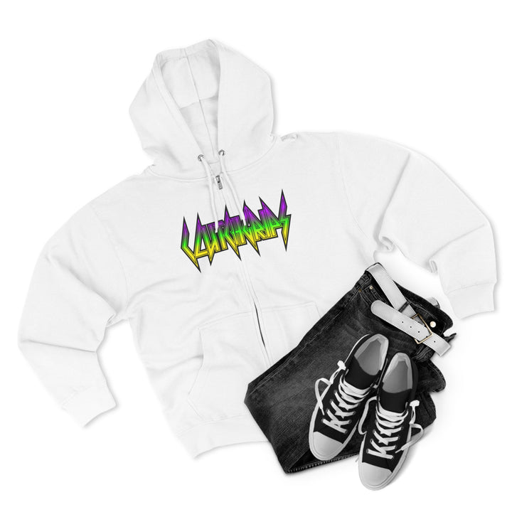 CG LIFT KICK YELLOW GREEN PURPLE/LIFT HARDER ZIP UP