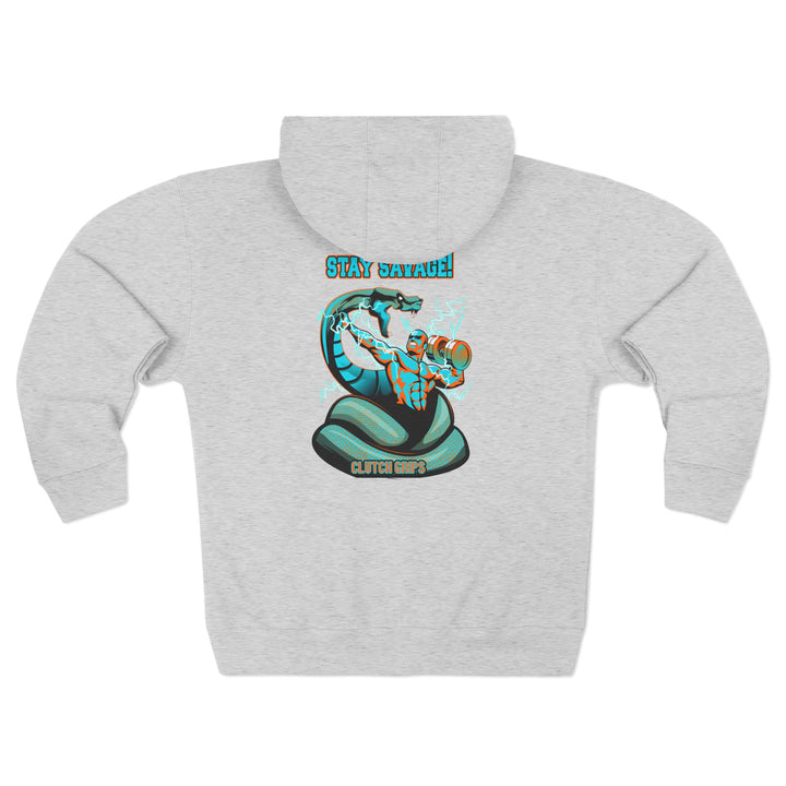 MAC VS SNAKE MIAMI COLORS /STAY SAVAGE ZIP UP