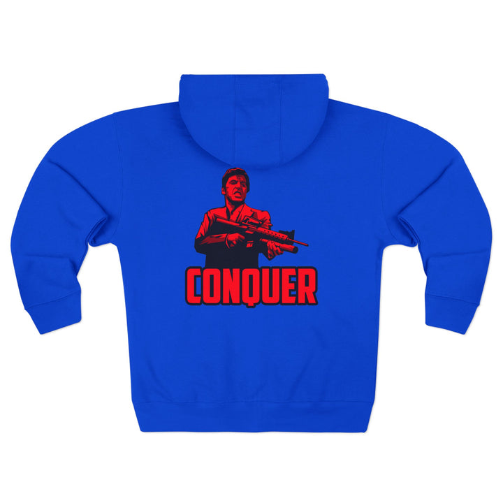 CG FINAL BOSS RED/CONQUER ZIP UP