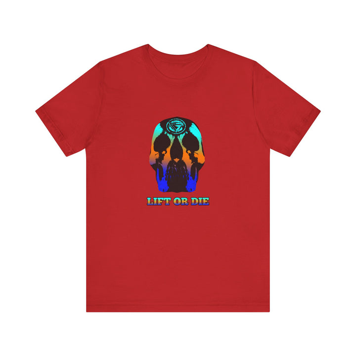 SKULLATOR BLUE ORANGE AQUA  /LIFT OR DIE