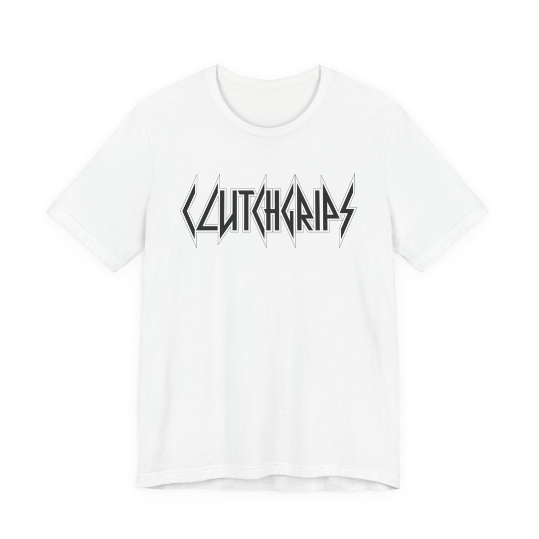 CG TEE SHIRT BLK WHITE /CLUTCHGRIPS