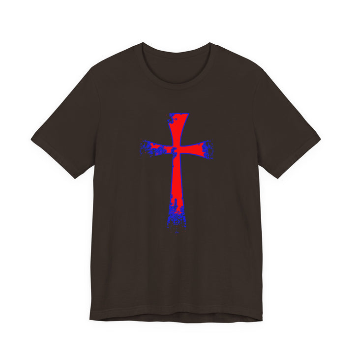 CG CRUSADER FAITH SHIRT RED BLUE