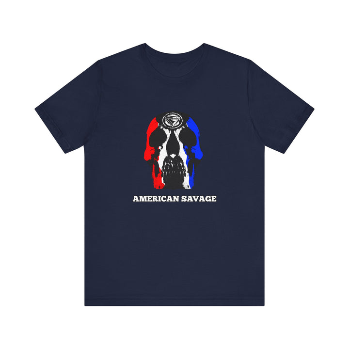 SKULLATOR RED WHITE BLUE /AMERICAN SAVAGE