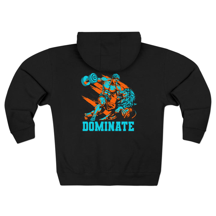 CG COLISEUM MAC VS LION MIAMI COLORS /DOMINATE ZIP UP