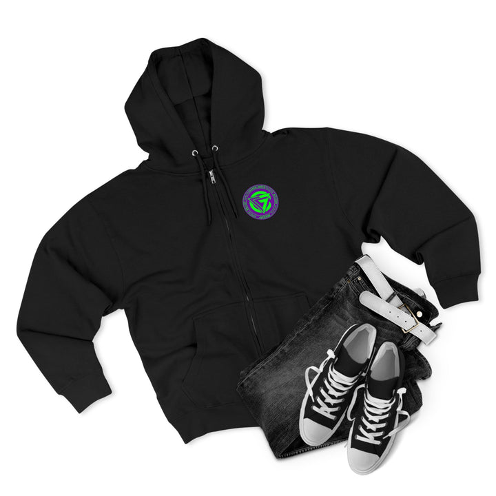 CG TIGER VS TIGER PURPLE GREEN /STAY SAVAGE ZIP UP