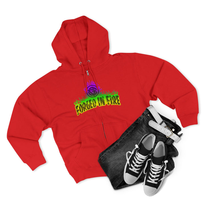 CG LIGHTNING KING YELLOW GREEN PURPLE /STAY SAVAGE ZIP UP