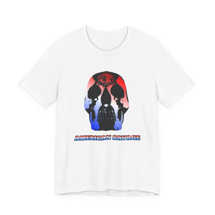 SKULLATOR RED WHITE  BLUE /AMERICAN SAVAGE