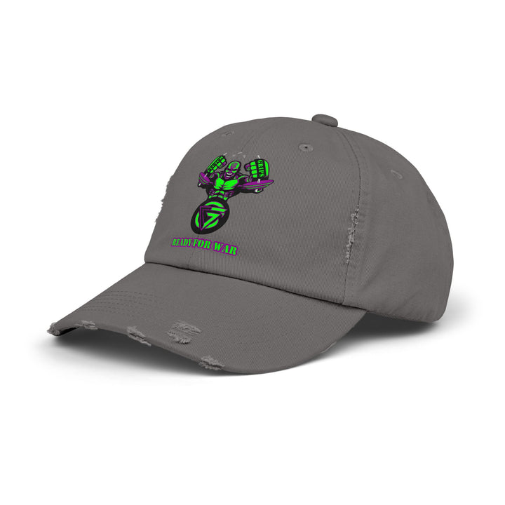 MAD MAC SNAP BAR BREAKER PURPLE GREEN /READY FOR WAR CAP
