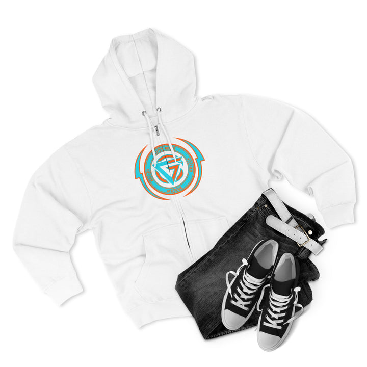 CG BIG MAC CHIEF AQUA ORANGE/READY FOR WAR ZIP UP